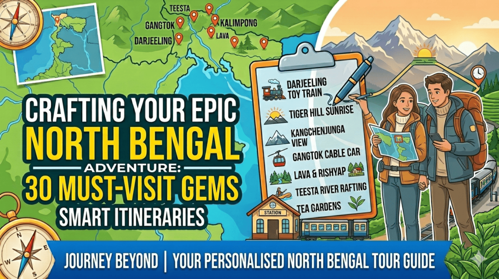 North Bengal's Gems A Guide to 30 Must-Visit Destinations